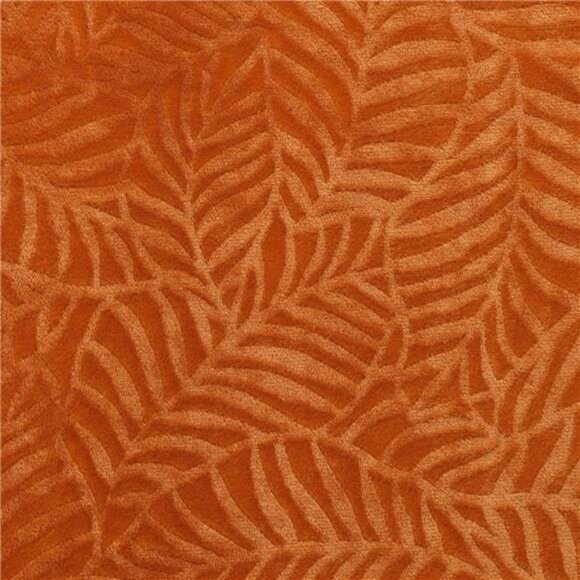 NEW Soft Flannel Fleece Fall Throw Blanket - 50x60 In, Cozy Orange Leaves Design - Picture 3 of 7